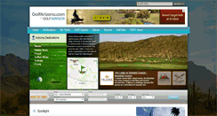 Desktop Screenshot of golfarizona.com