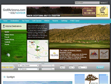 Tablet Screenshot of golfarizona.com